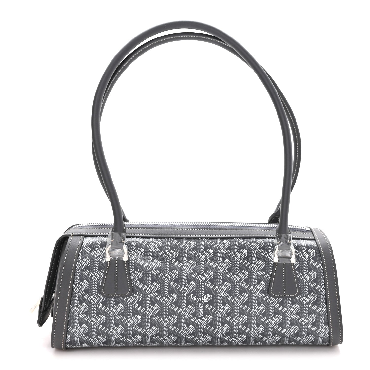 Goyardine Bonbonniere Bag Grey
