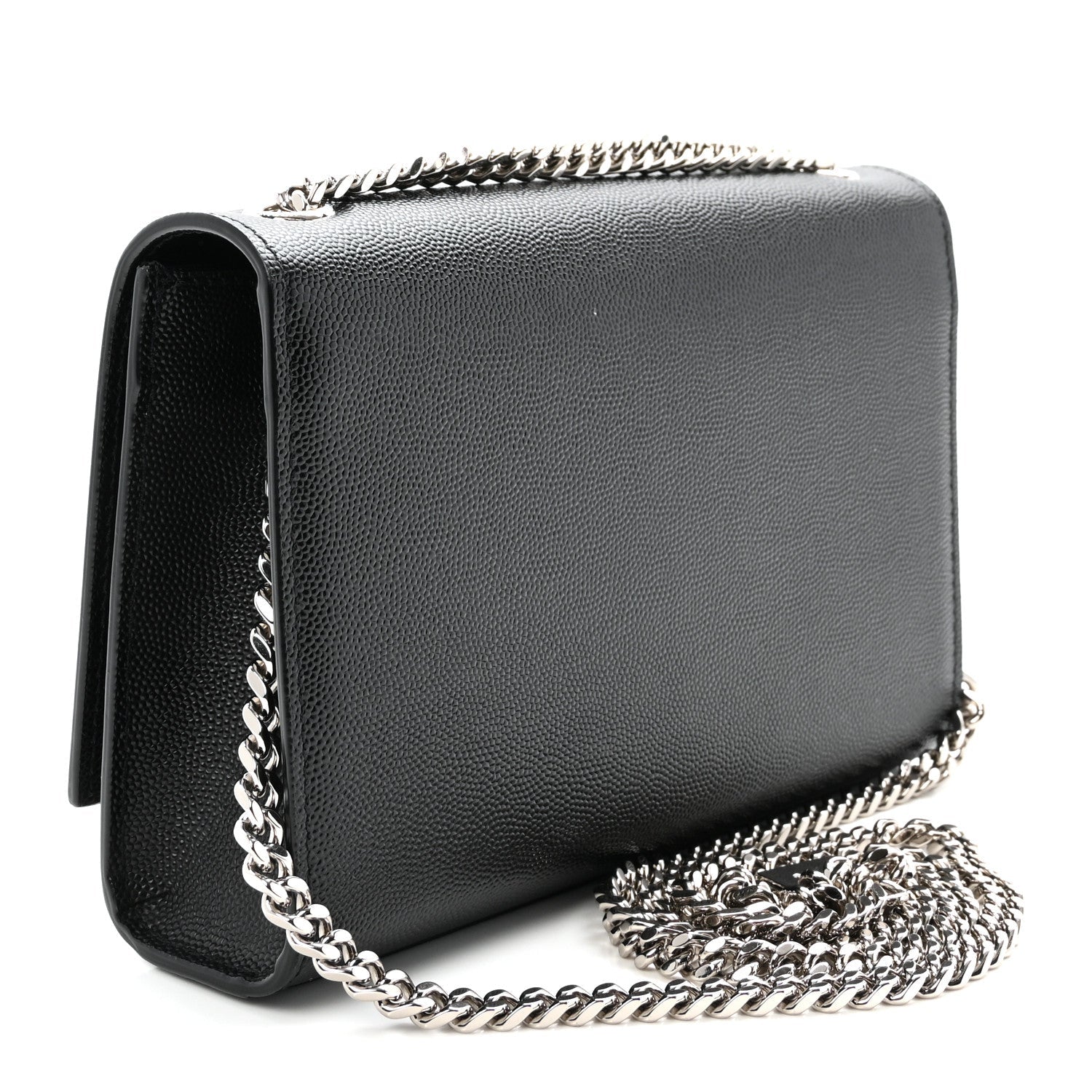 Grain De Poudre Small Monogram Kate Satchel Black