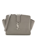 Calfskin Monogram Toy Cabas  Oyster Grey