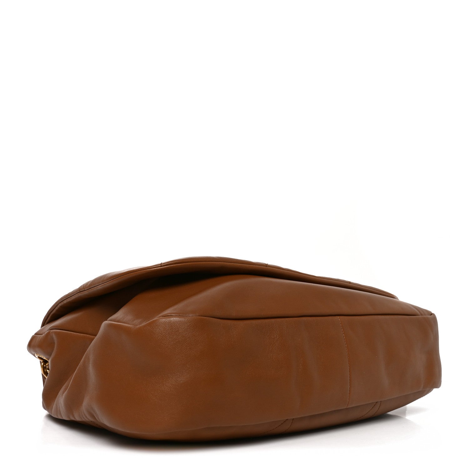 Lambskin Matelasse Monogram Large Jamie 4.3 Light Fox