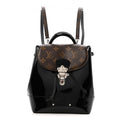 Patent Monogram Hot Springs Backpack Black