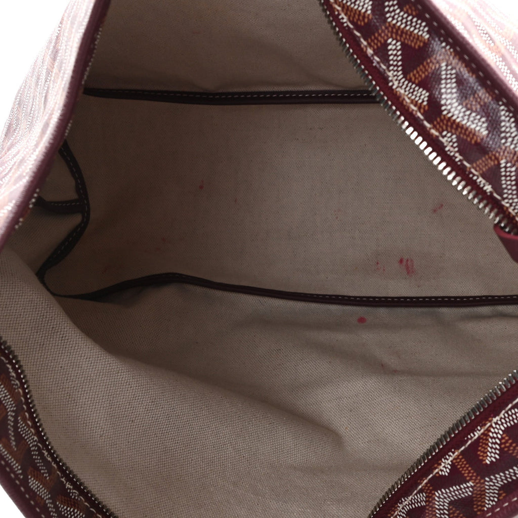 Goyardine Boheme Hobo Burgundy