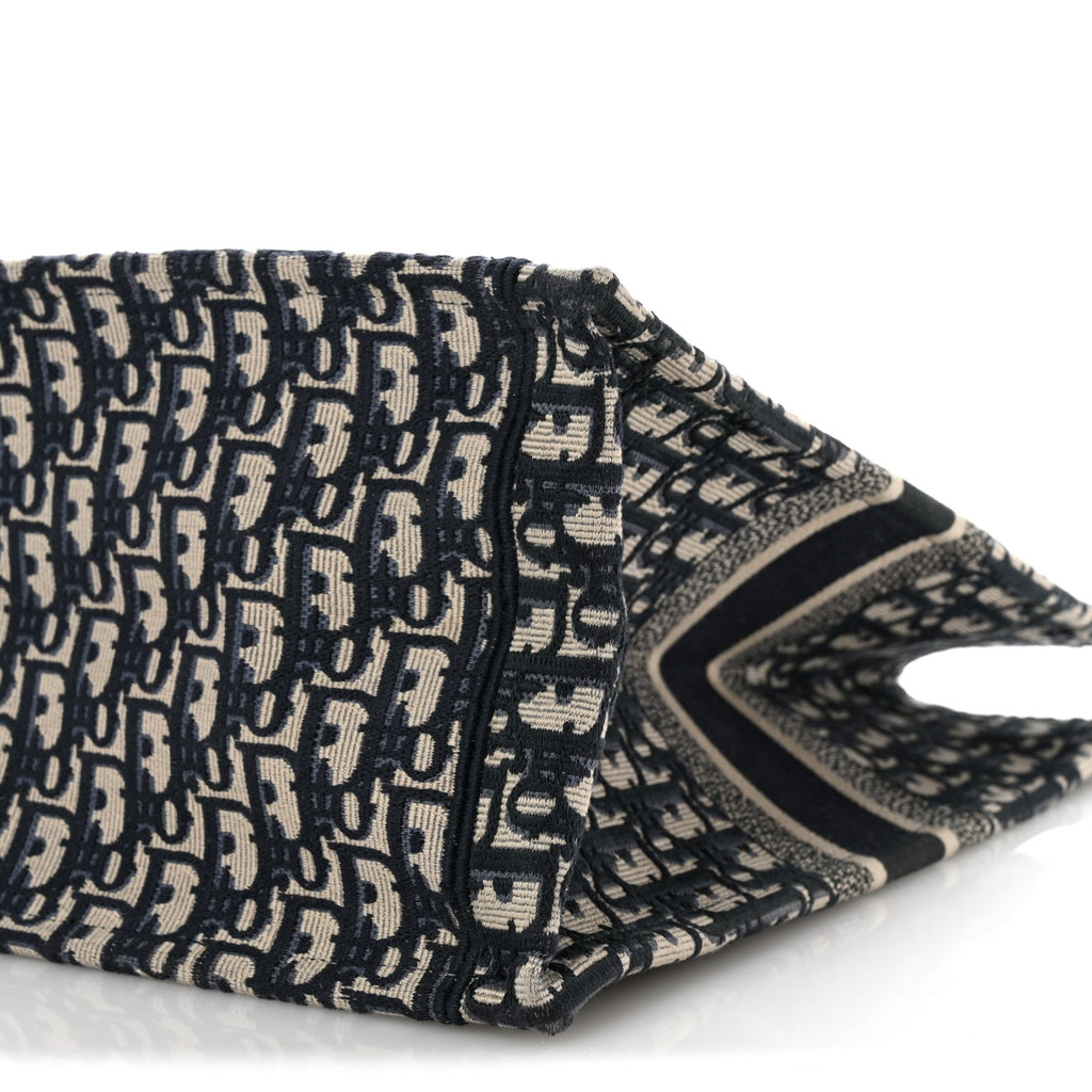 Oblique Large Book Tote Blue Multicolor