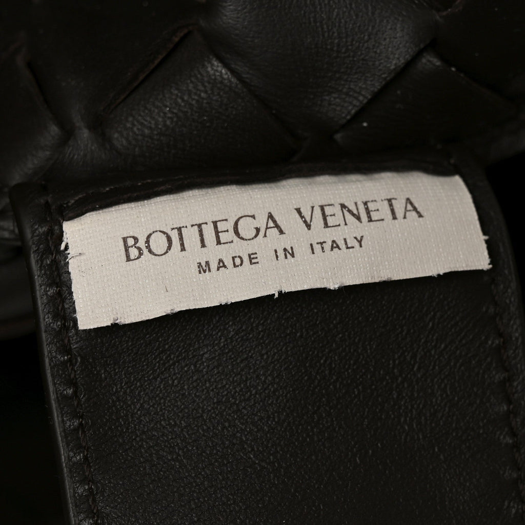 Nappa Intrecciato Medium Campana Shoulder Bag Fondant