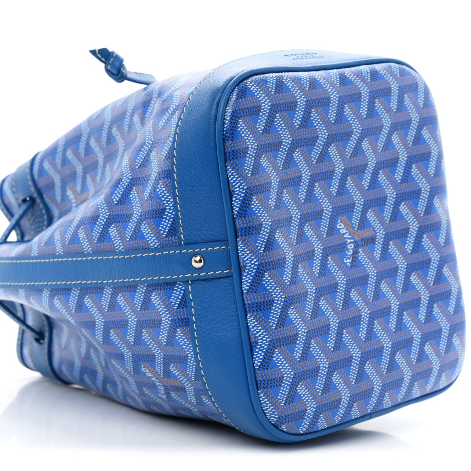 Goyardine Petit Flot Bucket Bag PM Sky Morning