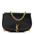 Box Calfskin Mini Purse On Chain Bag Black