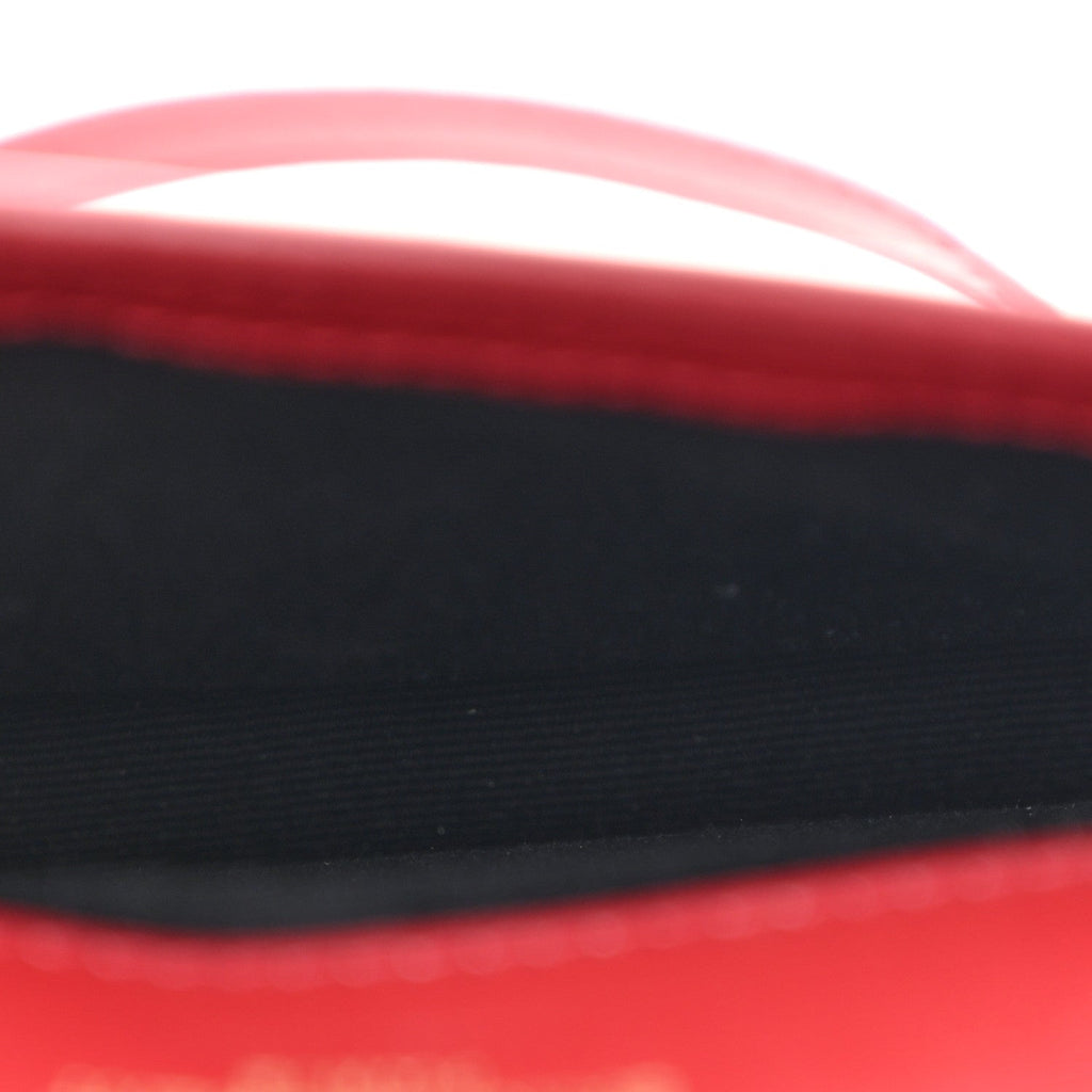 Smooth Calfskin Monogram Phone Holder Crossbody Opyum Red