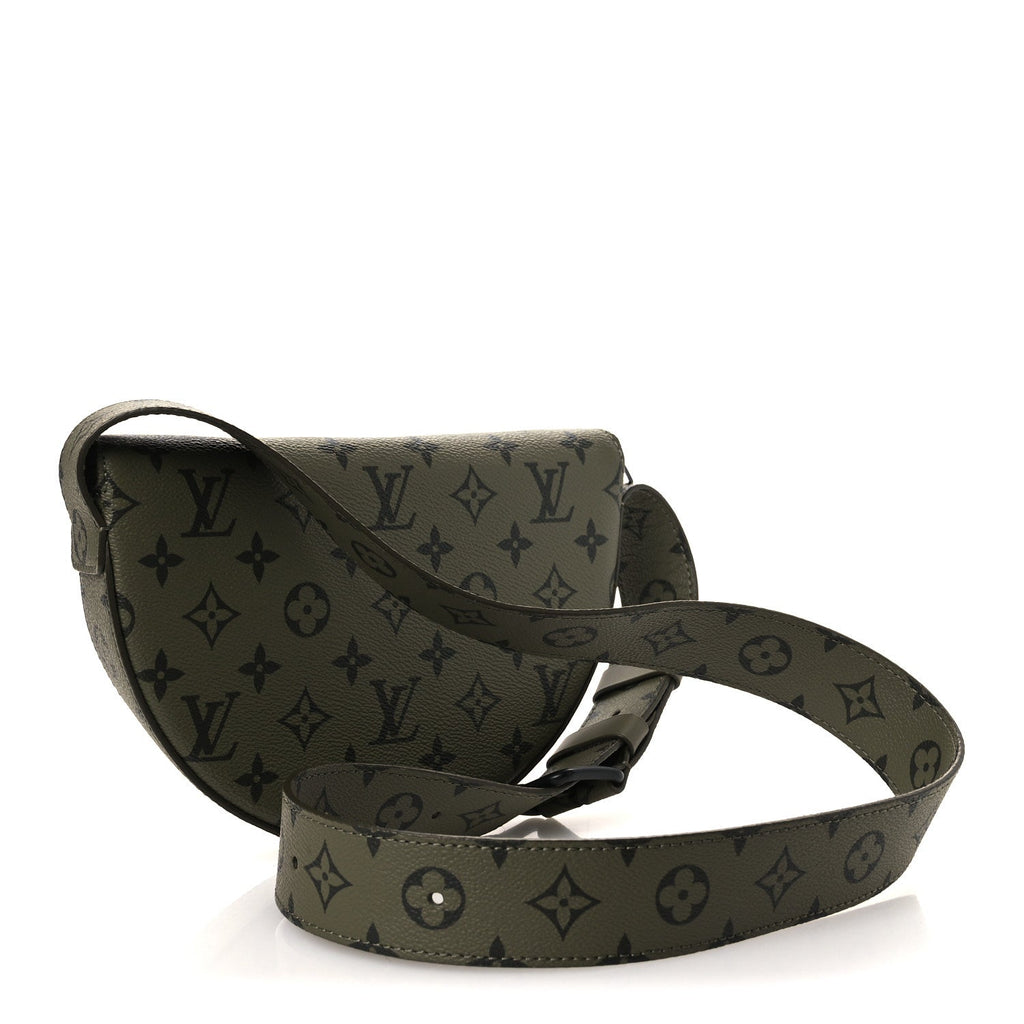 Monogram Eclipse LV Moon Crossbody Khaki Green
