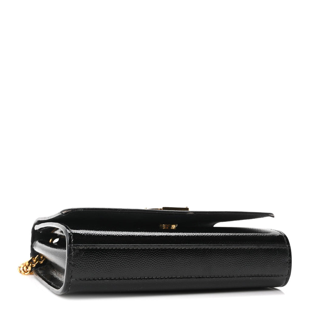 Grain De Poudre Small Monogram Kate Satchel Black