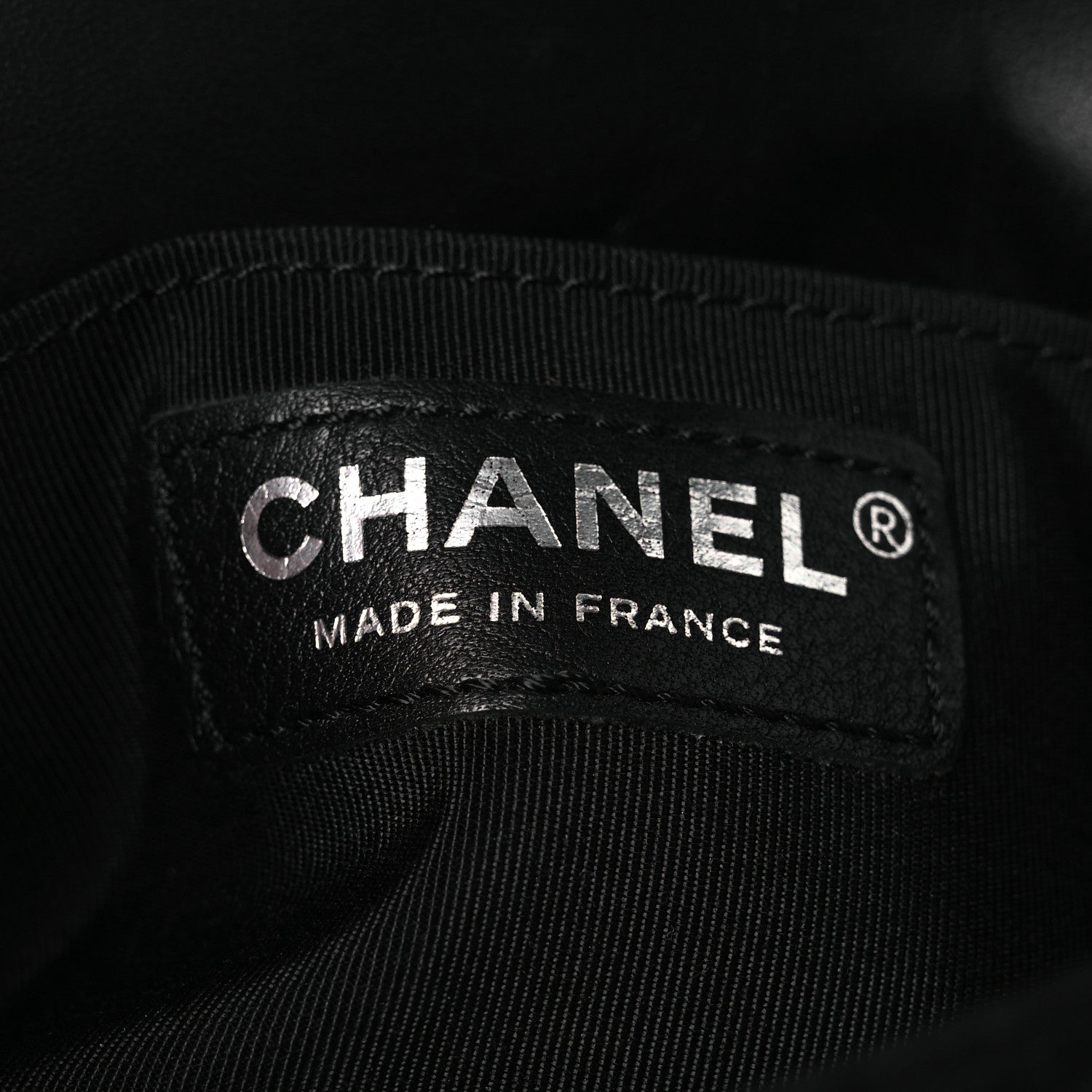 Velvet Quilted Small Boy Flap Black