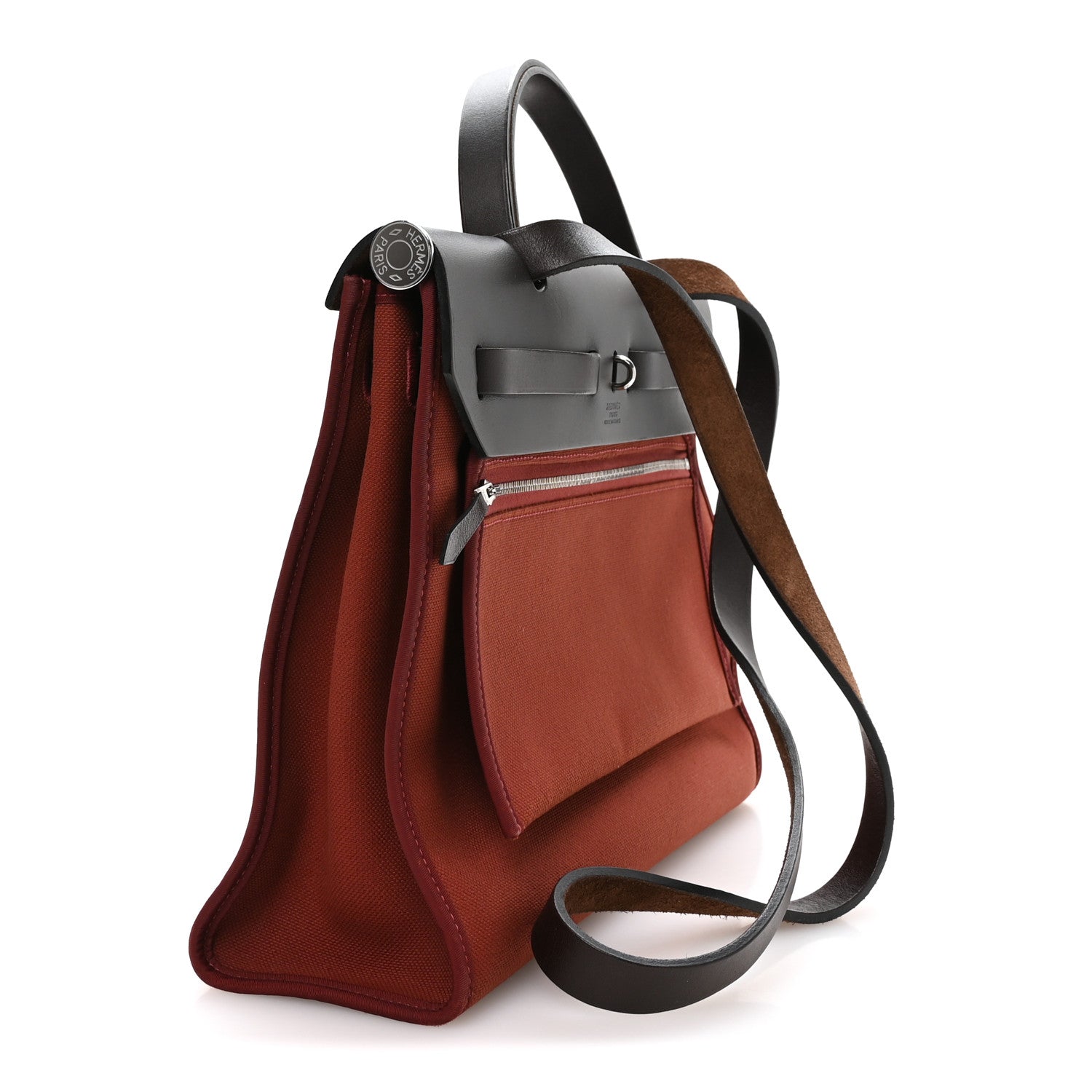 Military Toile Vache Hunter Herbag Zip Retourne 31 PM Rouge H Ebene