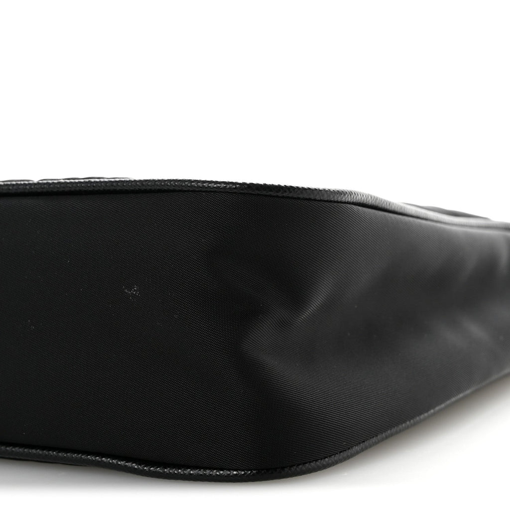 Tessuto Nylon Saffiano Mini Re-Edition 2005 Bag Black