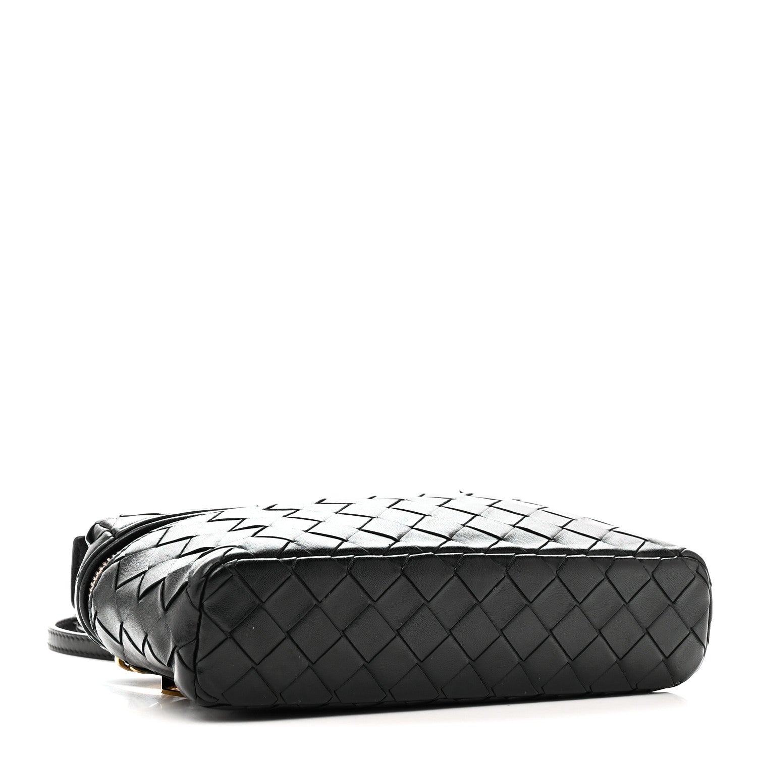 Calfskin Intrecciato Bang Bang Vanity Case Black