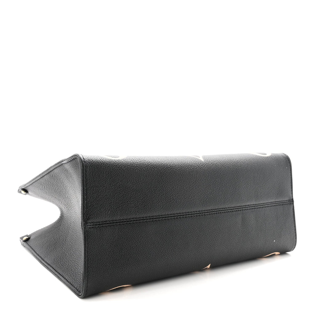 Empreinte Monogram Giant Onthego MM Black Beige