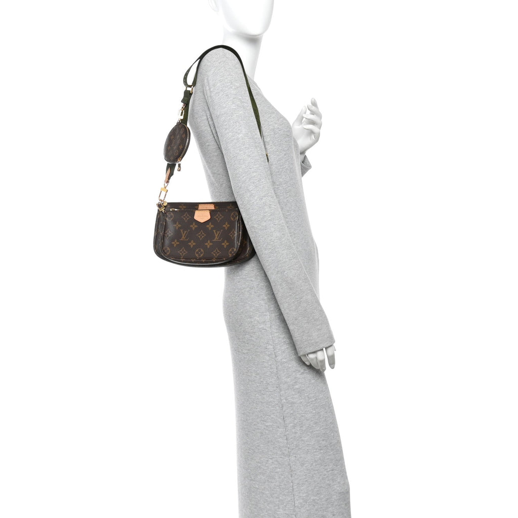 Monogram Multi Pochette Accessories Kaki
