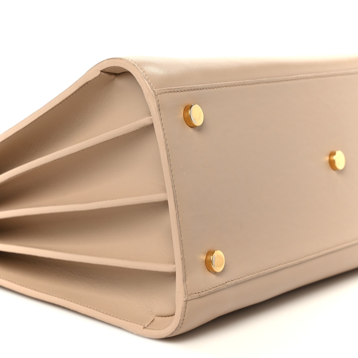 Calfskin Small Sac De Jour Dark Beige