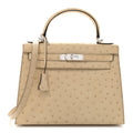 Ostrich Kelly Sellier 28 Parchemin