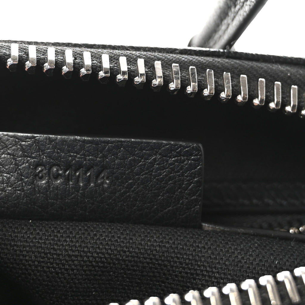 Sugar Goatskin Mini Antigona Black