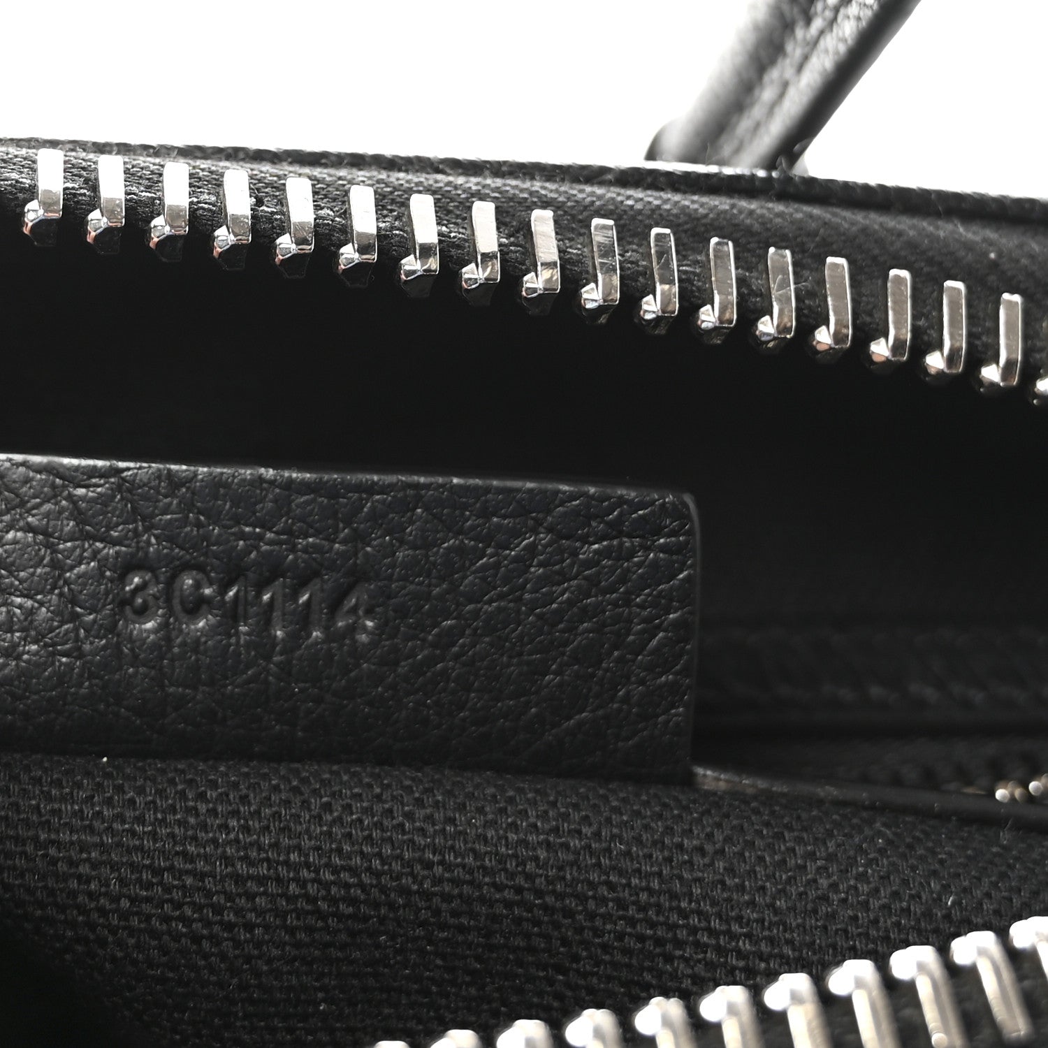 Sugar Goatskin Mini Antigona Black