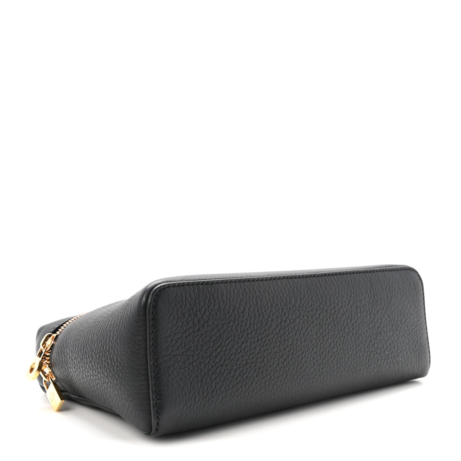 Grained Calfskin L19 Extra Pocket Pouch Black