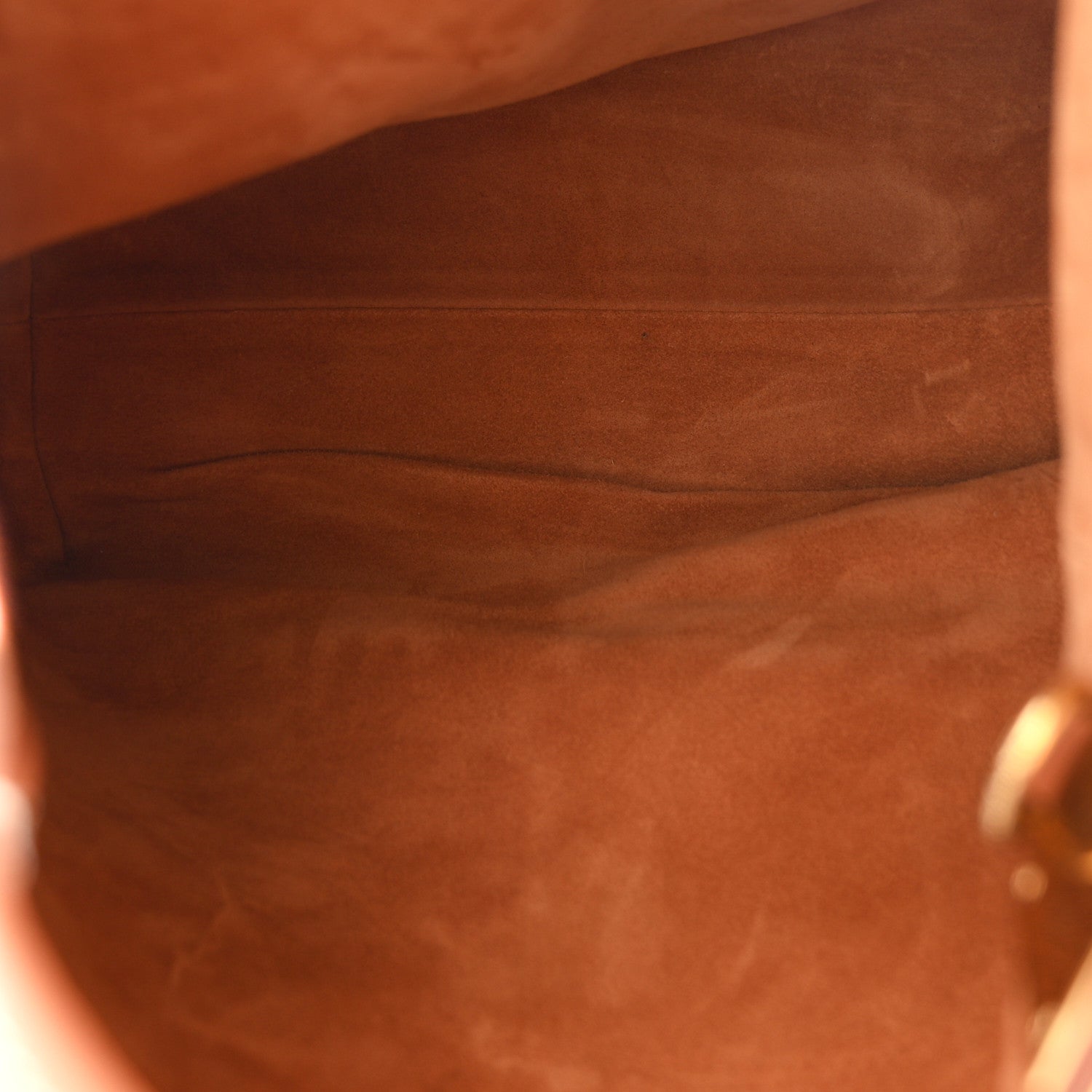 Grained Calfskin Low Key Hobo MM Cognac
