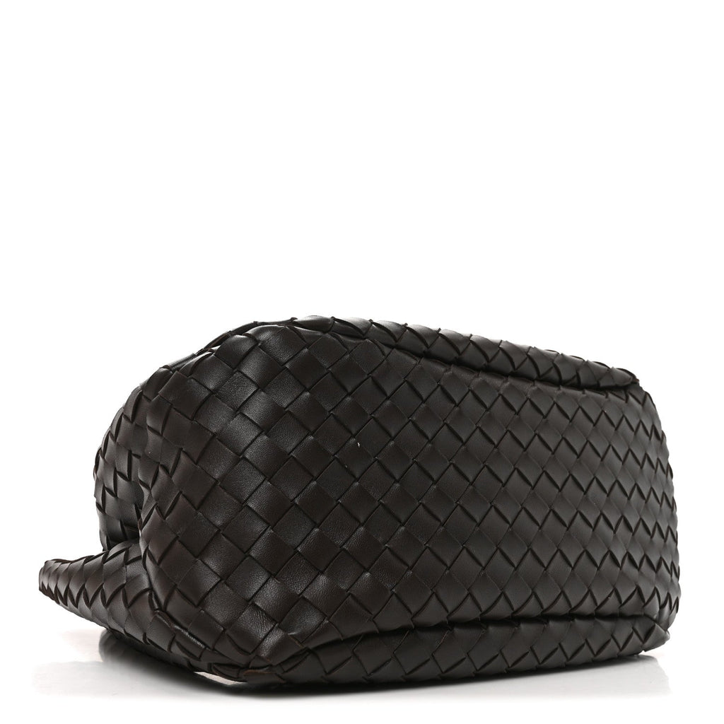 Nappa Intrecciato Medium Campana Shoulder Bag Fondant