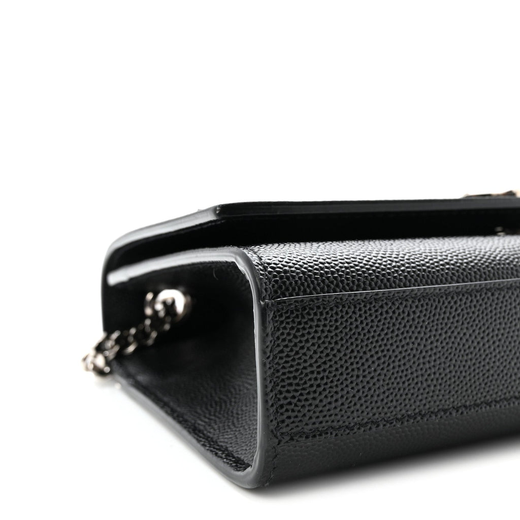 Grain De Poudre Small Monogram Kate Satchel Black