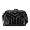 Saint Laurent Loulou Bowling Leather Shoulder Bag