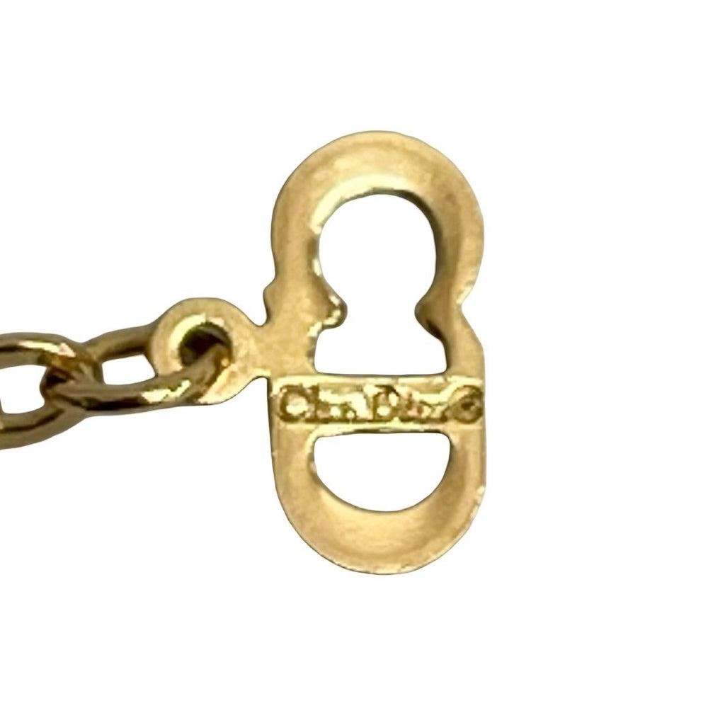 Christian Dior CD Logo Necklace