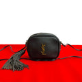 Saint Laurent Paris YSL Leather Mini Shoulder Bag