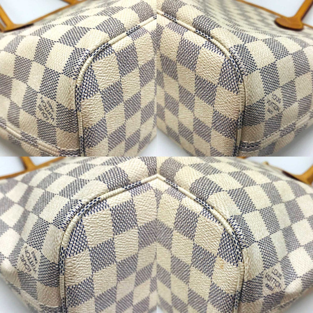 Louis Vuitton Damier Azur Neverfull PM Tote N40605