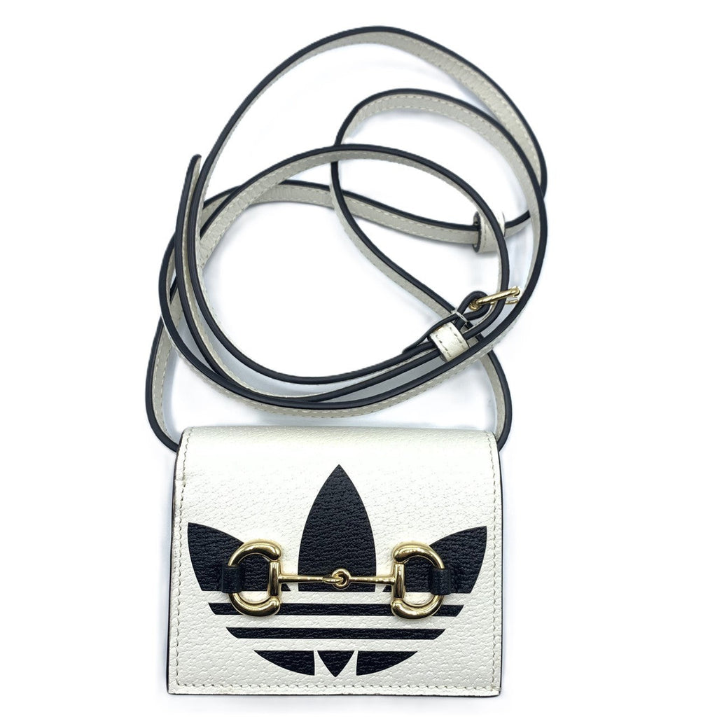 Gucci x Adidas Horsebit Shoulder Wallet