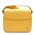 Louis Vuitton Epi Leather Yellow Shoulder Bag M52209