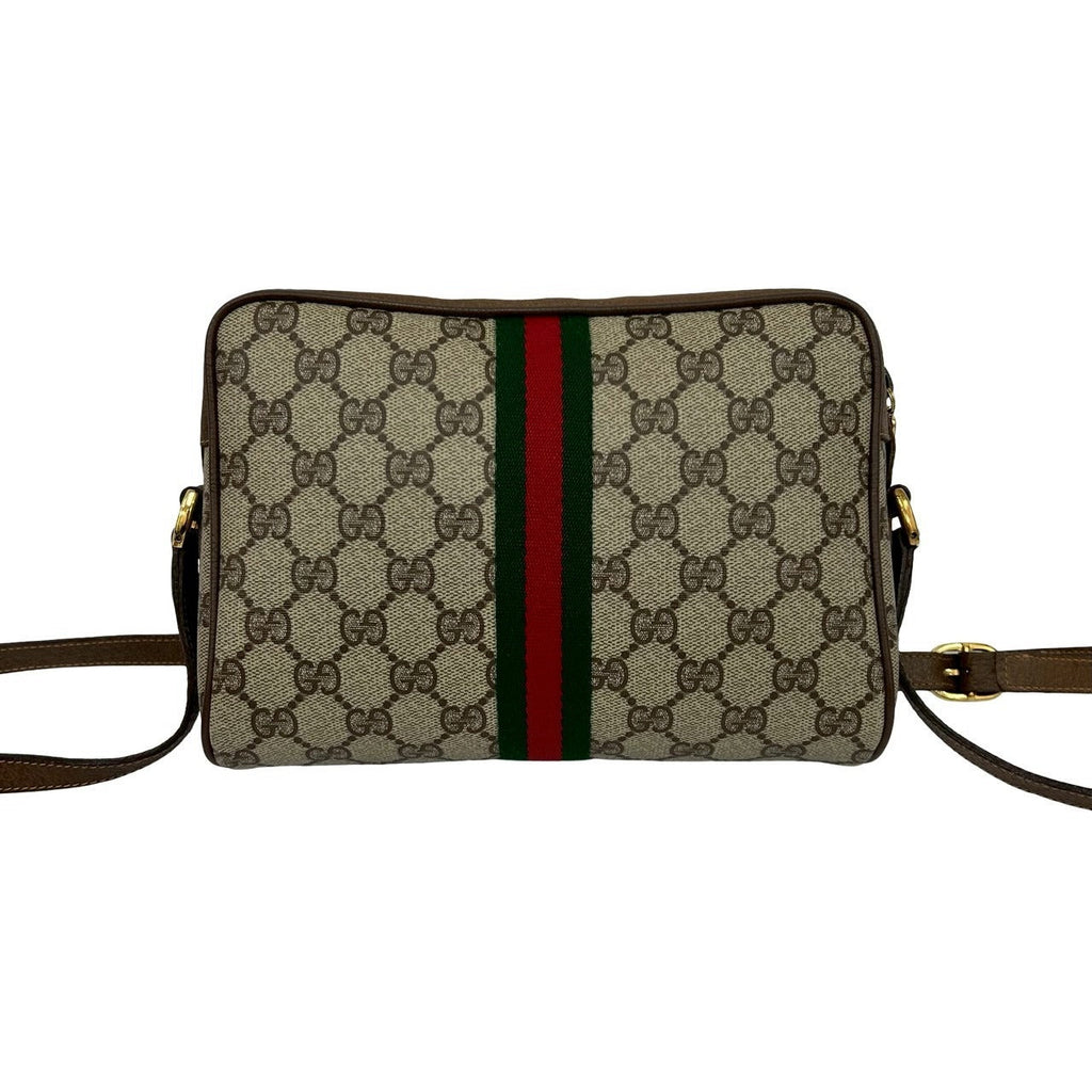 Gucci GG Logo PVC Leather Shoulder Bag