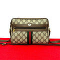 Gucci GG Logo PVC Leather Shoulder Bag