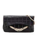 Chanel Choco Bar Lambskin Shoulder Bag