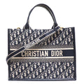 Dior Book Tote Oblique Cotton Calf Tote Bag