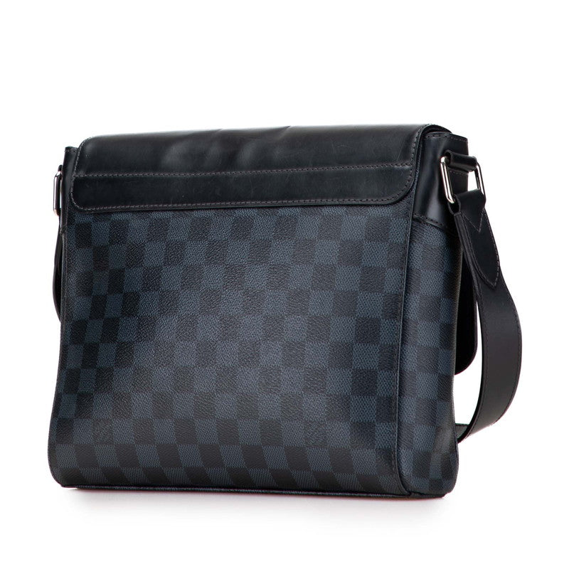 Louis Vuitton Newport Messenger PM Damier Cobalt Shoulder Bag