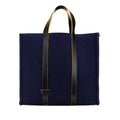 Fendi 7VA390 Wool Leather Tote Bag