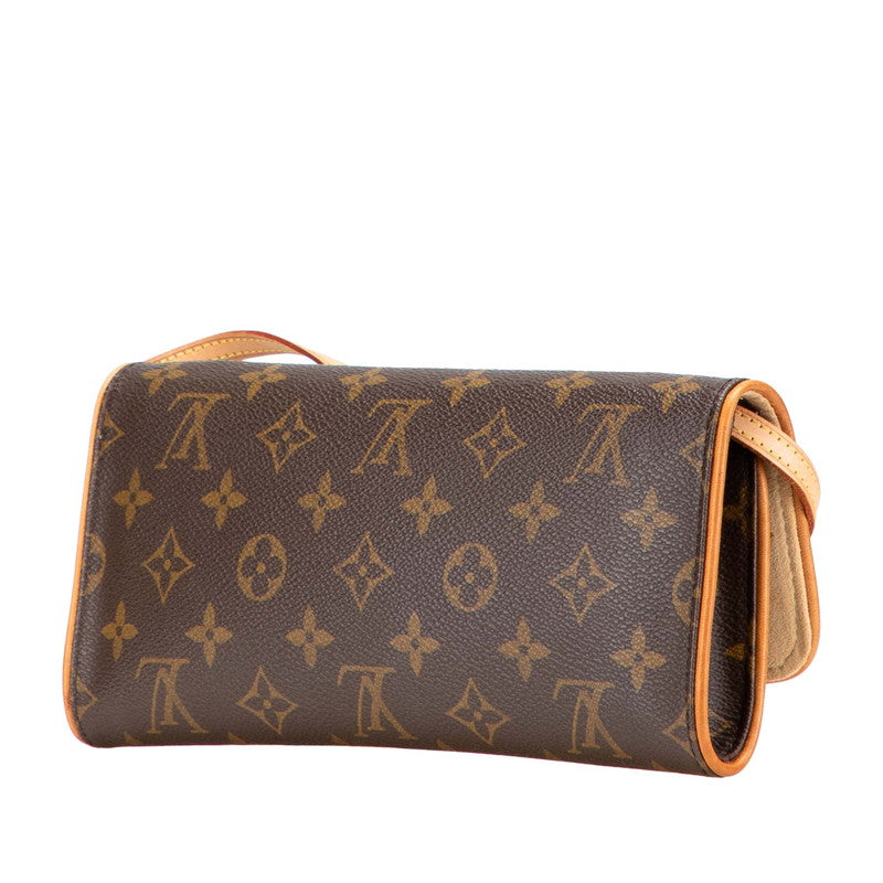Louis Vuitton Pochette Twin GM Monogram Shoulder Bag