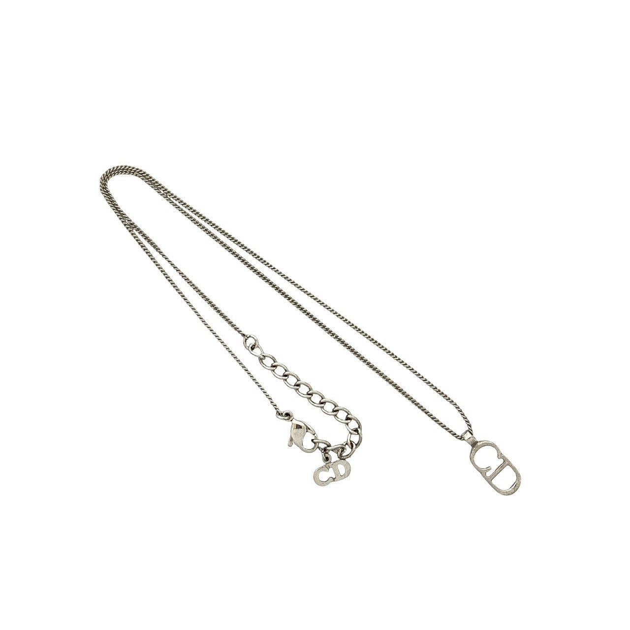 Christian Dior CD Logo Necklace