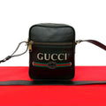 Gucci GG Logo Leather Shoulder Bag