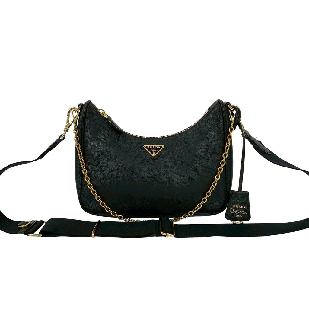 Prada Saffiano 2way Shoulder Bag