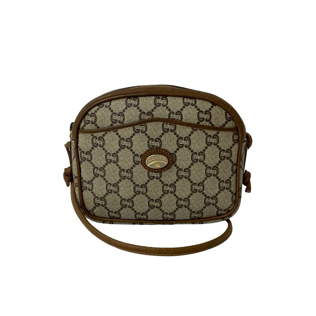 Gucci Old Gucci Plus Leather Shoulder Bag