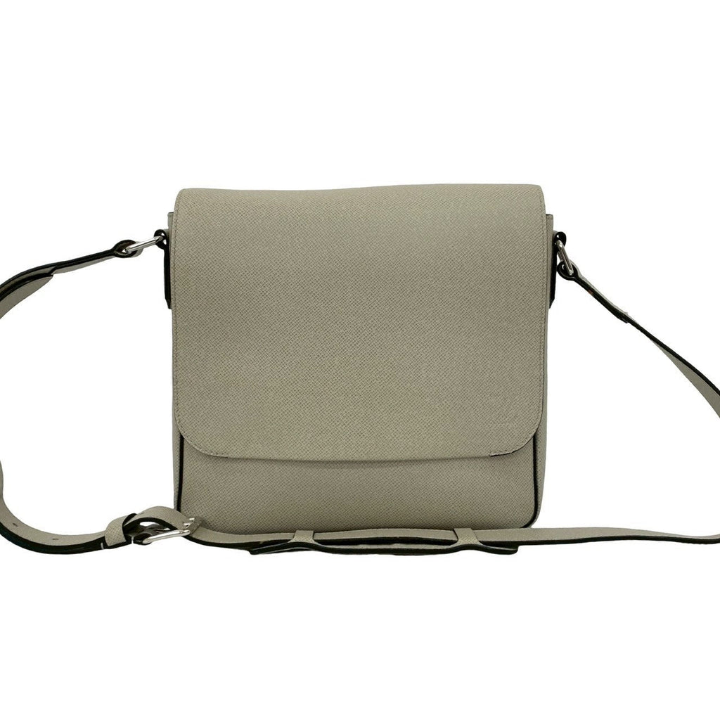 Louis Vuitton Roman PM Taiga Leather Shoulder Bag