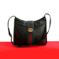 Gucci Old Gucci Leather Shoulder Bag