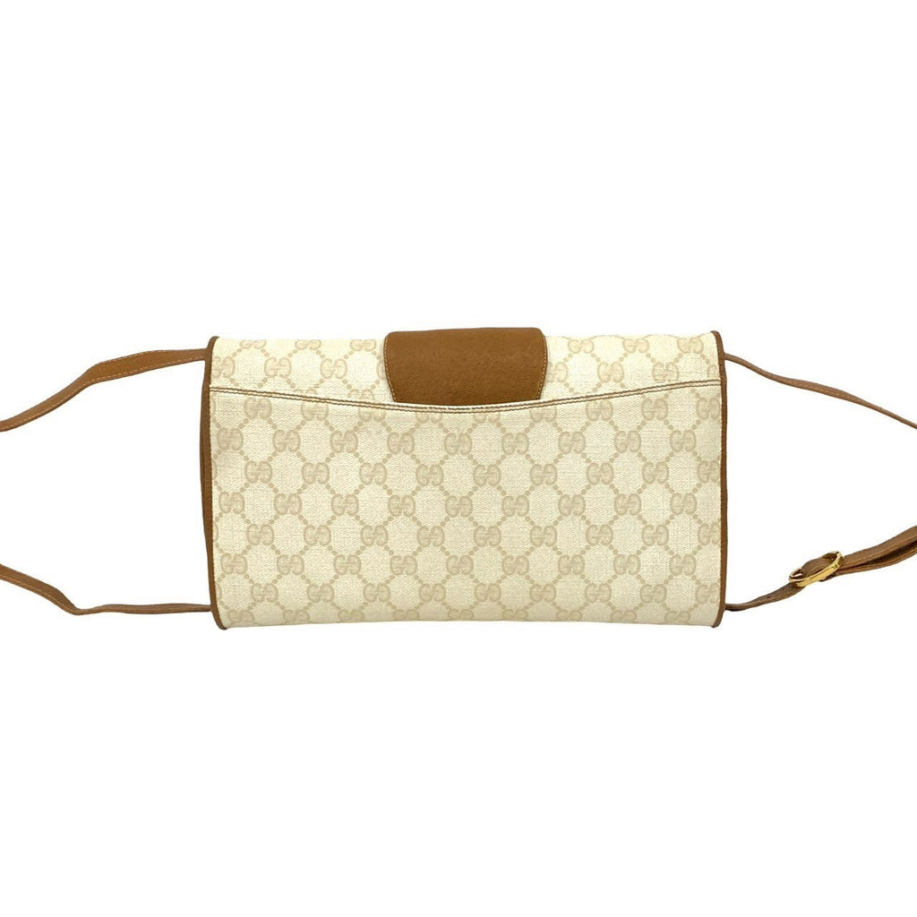 Gucci GG Logo Leather Shoulder Bag