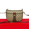 Gucci GG Logo PVC Leather Shoulder Bag