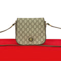 Gucci Old Gucci Plus Leather PVC Shoulder Bag