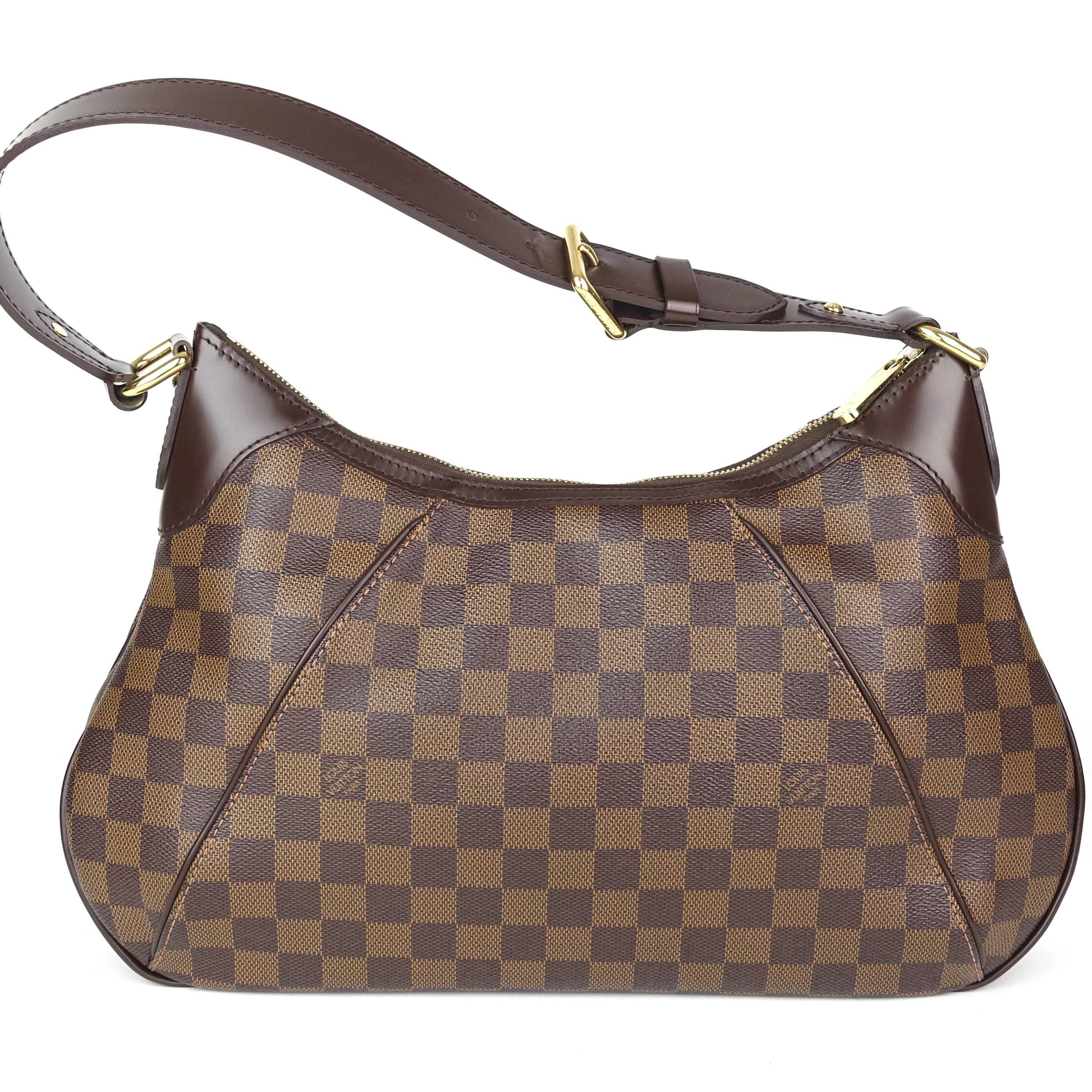 Louis Vuitto Thames GM Damier Ebene Canvas Shoulder Bag